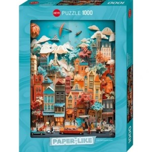 Heye: Paper-Like - City Centre (1000) verticale puzzel