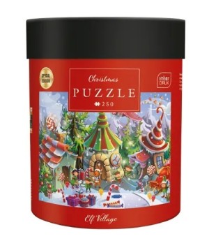 Interdruk: Elf Village (250) kerstpuzzel