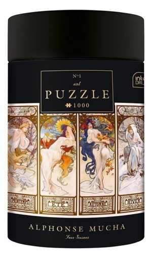 Interdruk: Alphonse Mucha - Four Seasons (1000) kunstpuzzel