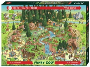 Heye: Funky Zoo - Black Forest Habitat (1000)