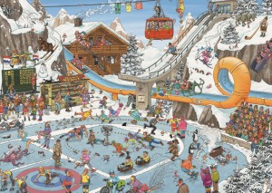 Haasteren Winterspelen puzzel