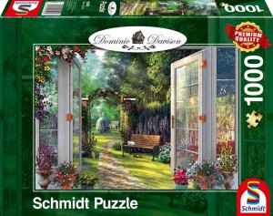 Schmidt: Uitzicht op de droomtuin - Dominic Davison (1000) legpuzzel
