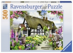 Ravensburger: Idyllische Cottage (500) legpuzzel