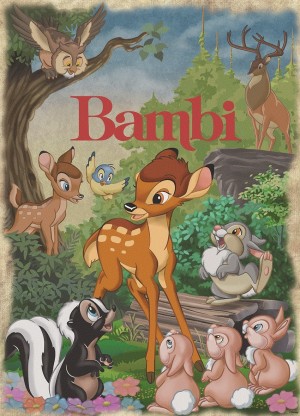 jumbo disney bambi puzzel 1000 stukjes