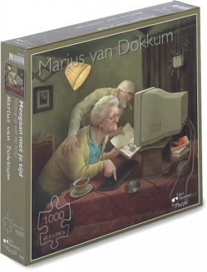 Marius van Dokkum: Meegaan met je tijd (1000) legpuzzel