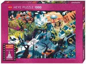 Heye: Movie Masters - Tim Burton Fims (1000) legpuzzel