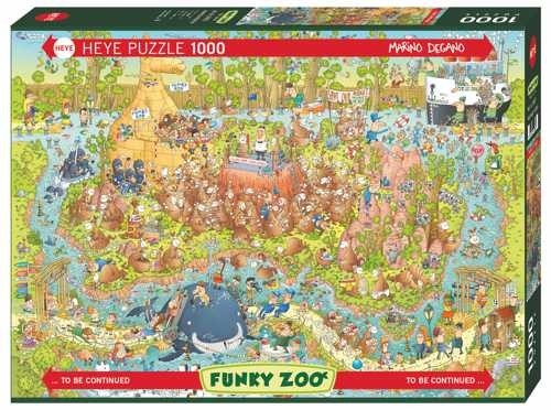 hemel binding Afbreken Heye Funky Zoo puzzels - Goedkopelegpuzzels.nl, legpuzzels voor volwassenen  en kinderpuzzels