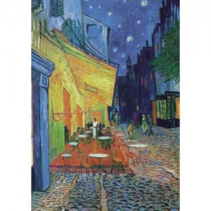 Piatnik: van Gogh - Terras bij nacht (1000) verticale puzzel