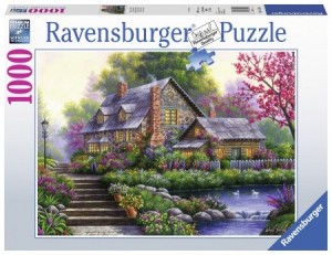 Ravensburger: Romantische cottage (1000) legpuzzel