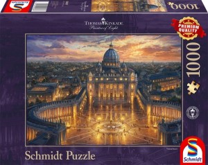 Schmidt: Thomas Kinkade - Vaticaan (1000) legpuzzel