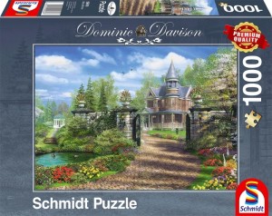 Schmidt: Dominic Davison - Idyllisch landgoed (1000) legpuzzel