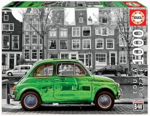 Educa: Car in Amsterdam (1000) legpuzzel