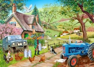 House of Puzzles: Farm Fresh (500) legpuzzel