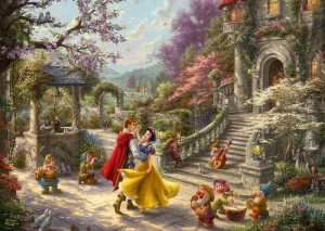 kinkade disney sneeuwwitje legpuzzel