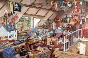 House of Puzzles: Grandma's Attic (1000) legpuzzel