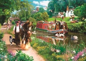 House of Puzzles: Tow Path (1000) legpuzzel