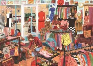 House of Puzzles: Retro Rosie's (1000) legpuzzel