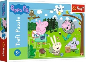 Trefl: Peppa Pig Dino zoeken (30) kinderpuzzel