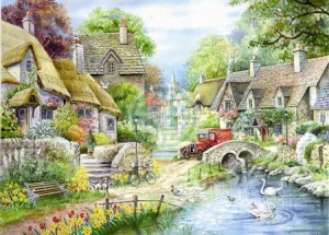 House of Puzzles: River Cottage (250XL) legpuzzel