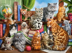 Castorland: House of Cats (2000) kattenpuzzel