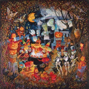 SunsOut: Monsters Night Out (1000) halloweenpuzzel