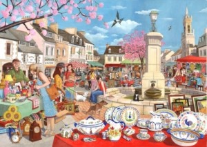 House of Puzzles: French Market (1000) legpuzzel