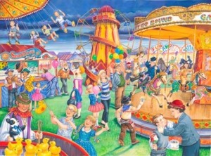 House of Puzzles: Fairground Rides (250XL) legpuzzel