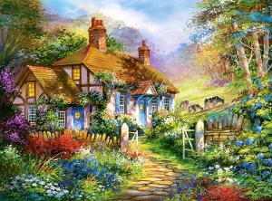 Castorland: Forest Cottage (3000) grote puzzel