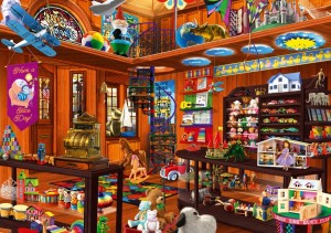 Bluebird: Toy Shoppe Hidden (1000) legpuzzel
