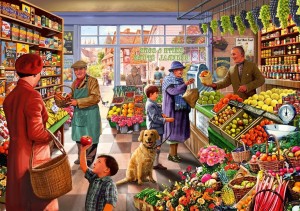 Bluebird: Village Greengrocer (1000) legpuzzel