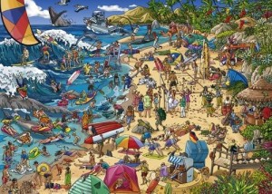 Heye: Tanck - Seashore (1000) legpuzzel