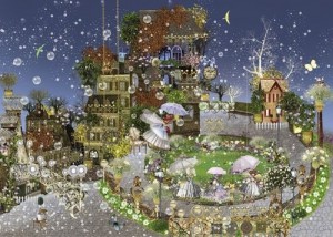 Heye: Pixie Dust - Fairy Park (1000) legpuzzel