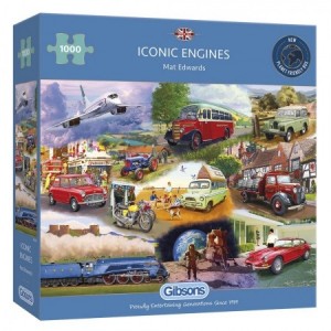 Gibsons: Iconic Engines (1000) legpuzzel