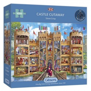Gibsons: Castle Cutaway (1000) legpuzzel