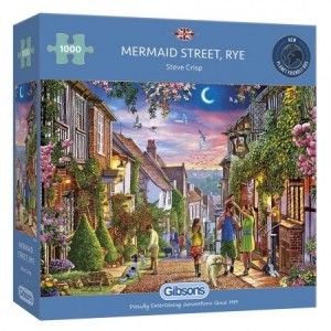 Gibsons: Mermaid Street, Rye (1000) legpuzzel