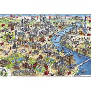 gibsons london landmarks 500 stukjes puzzel