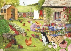 House of Puzzles: Grandma's Garden (500BIG) legpuzzel