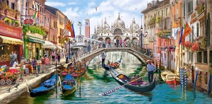 Castorland: Charms of Venice (4000) panorama puzzel