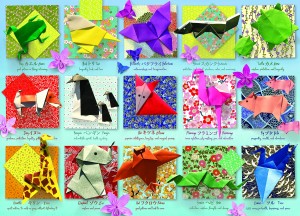 Cobble Hill: Origami Animals (500) verticale puzzel