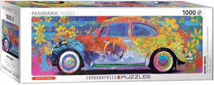 Eurographics: Volkswagen Beetle Splash (1000) panorama puzzel
