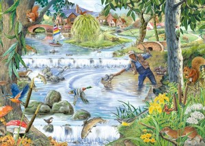 house of puzzles sparkling waters 250BIG legpuzzel