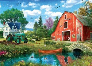 Eurographics: The Red Barn - Dominic Davison (1000) puzzel