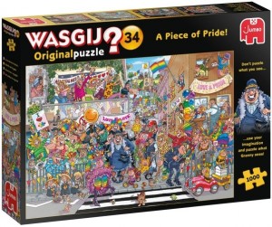 Wasgij Original 34: Een stukje Pride (1000) legpuzzel