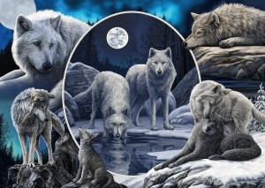 Schmidt: Lisa Parker - Prachtige wolven (1000) legpuzzel