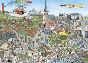 jan van haasteren rondje texel jumbo 20036 legpuzzel