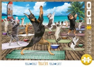 Eurographics: Yoga Spa (500XL) hondenpuzzel