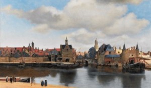 Puzzelman: Johannes Vermeer - Gezicht op Delft (1000) puzzel
