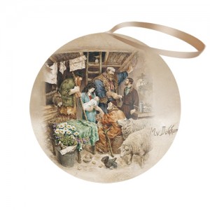 Kerstbal Marius van Dokkum Bethlehem per stuk (plastic)
