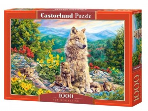 Castorland: New Generation (1000) wolvenpuzzel