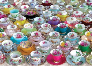 Eurographics: Tea Cup Collection (1000) legpuzzel